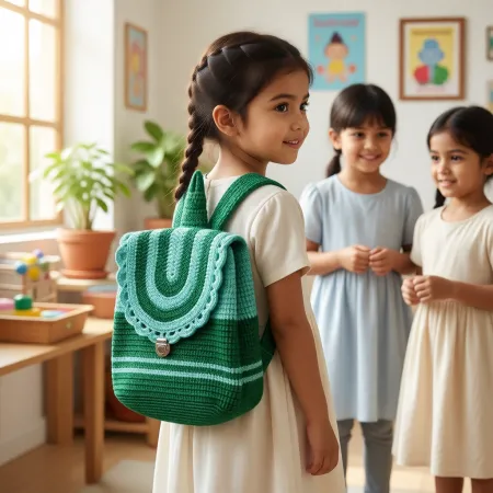 মিন্ট-গ্রিন ওশান ব্যাকপ্যাক